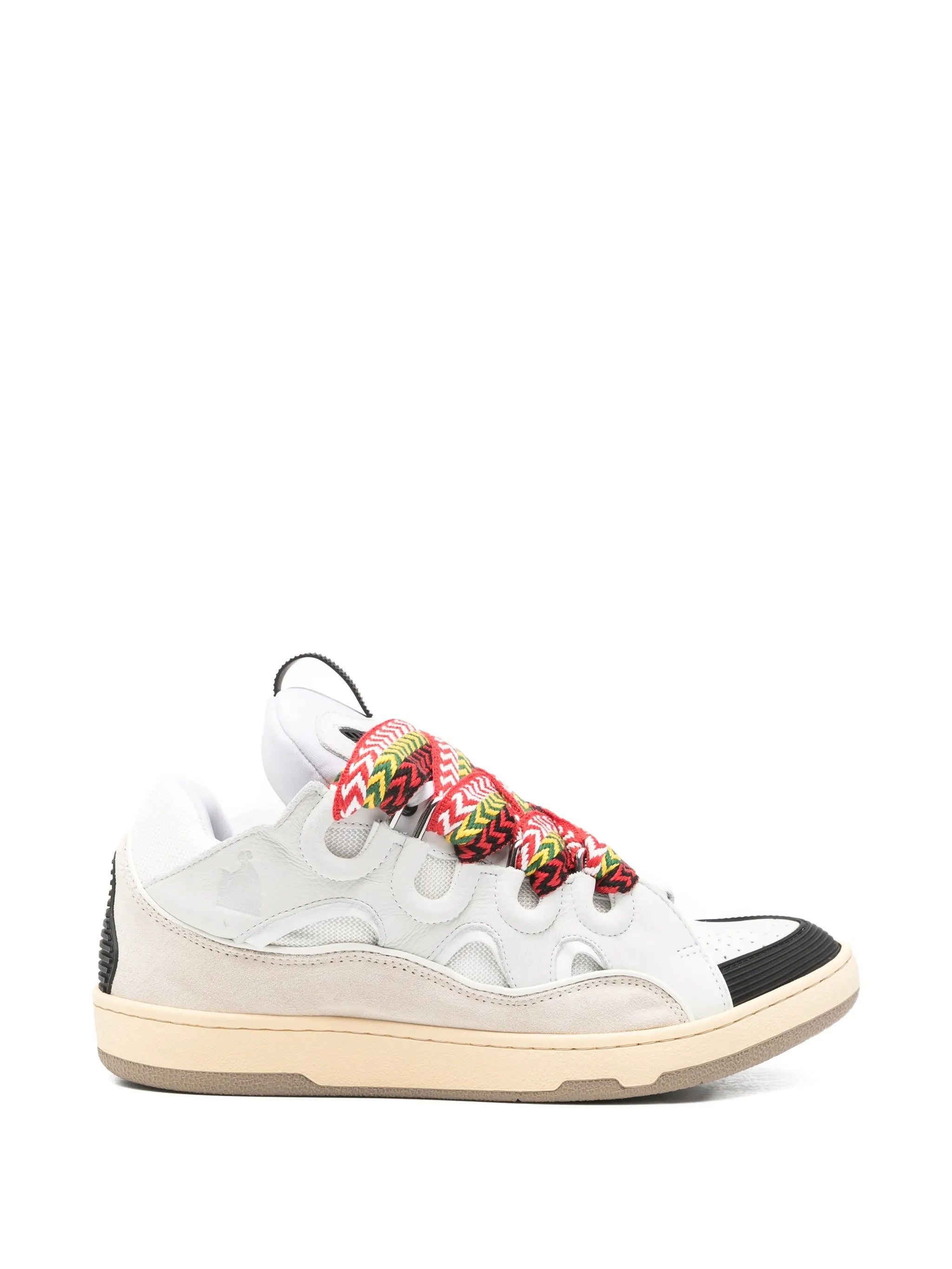 Curb Sneakers White Calf Calzature