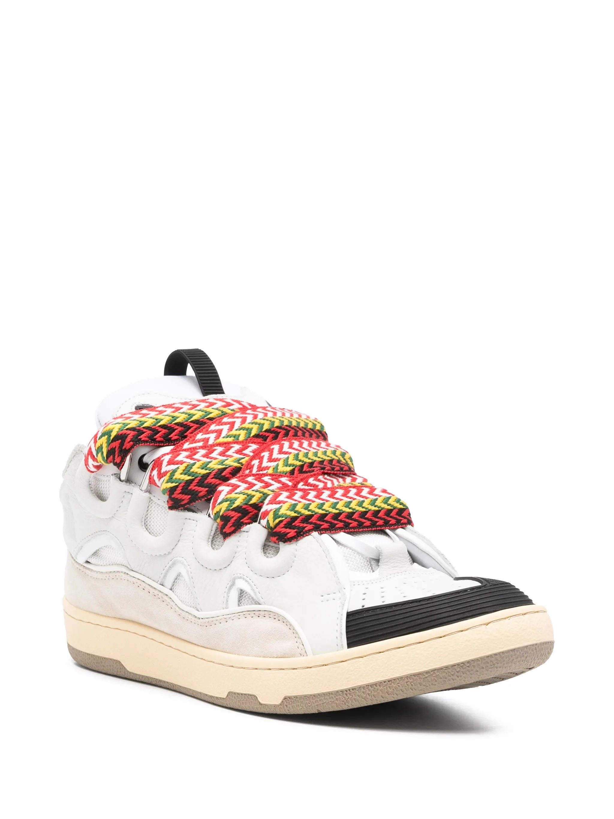Curb Sneakers White Calf Calzature