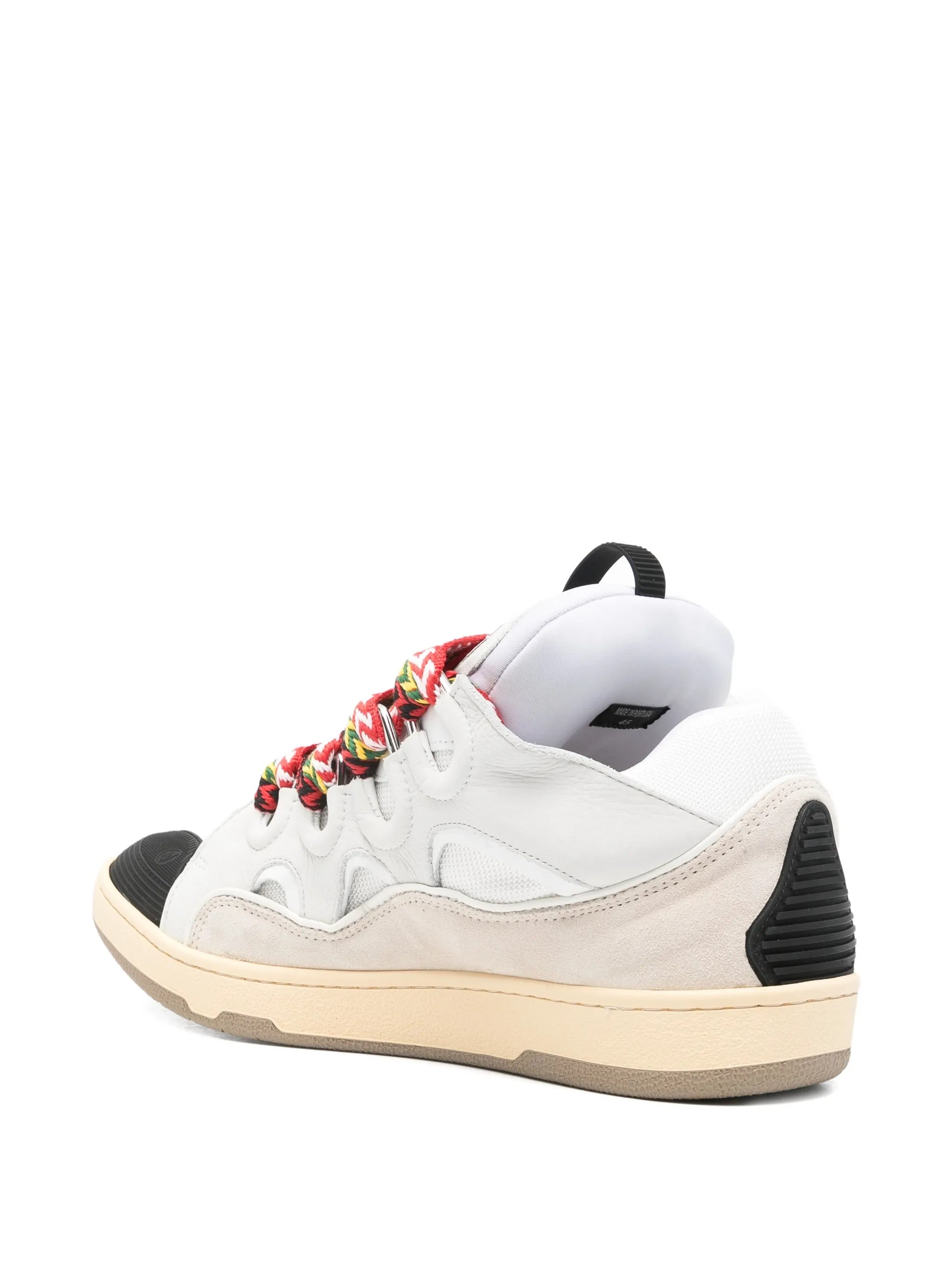 Curb Sneakers White Calf Calzature