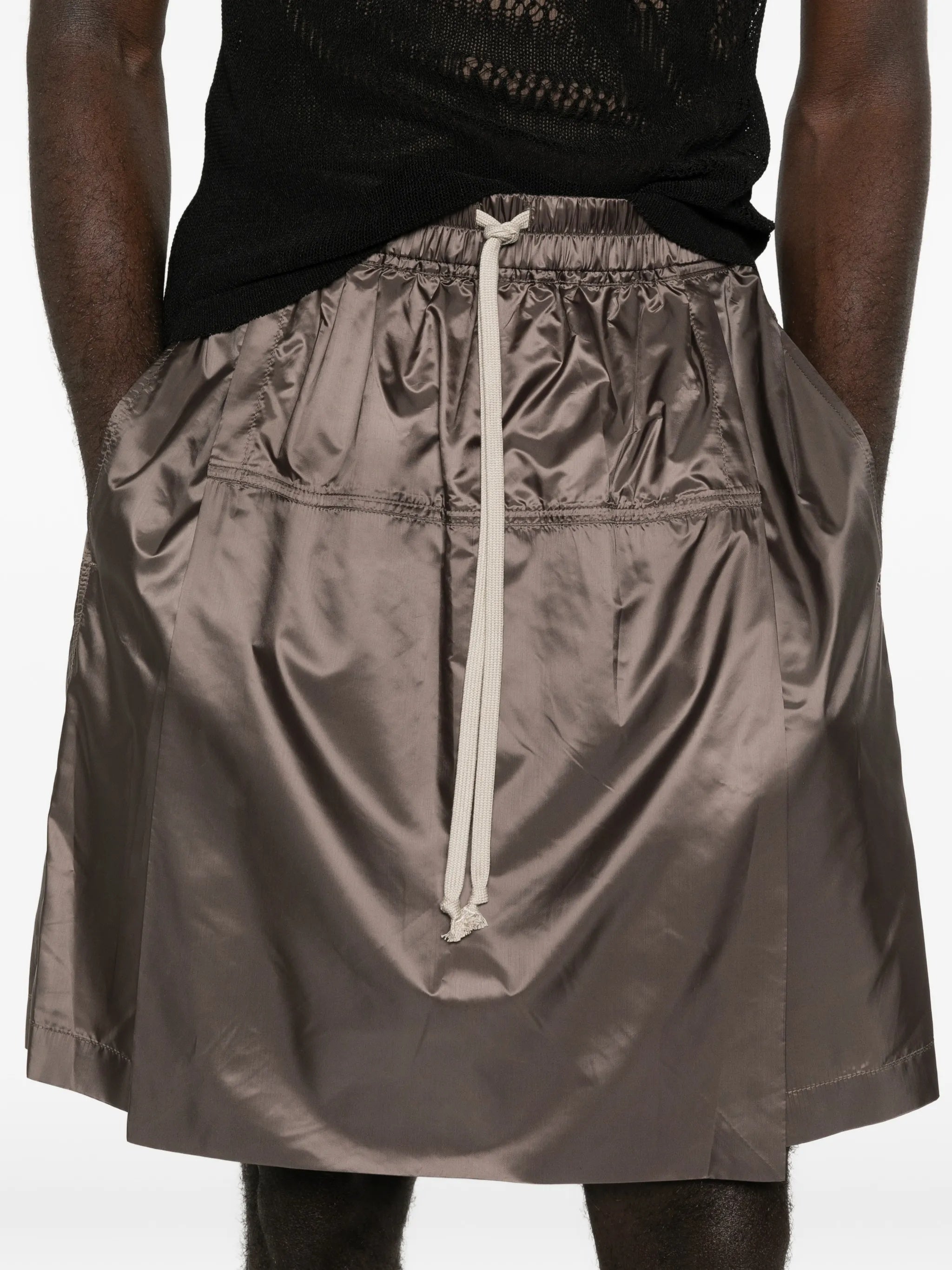 Woven Kiltshorts Grey Short