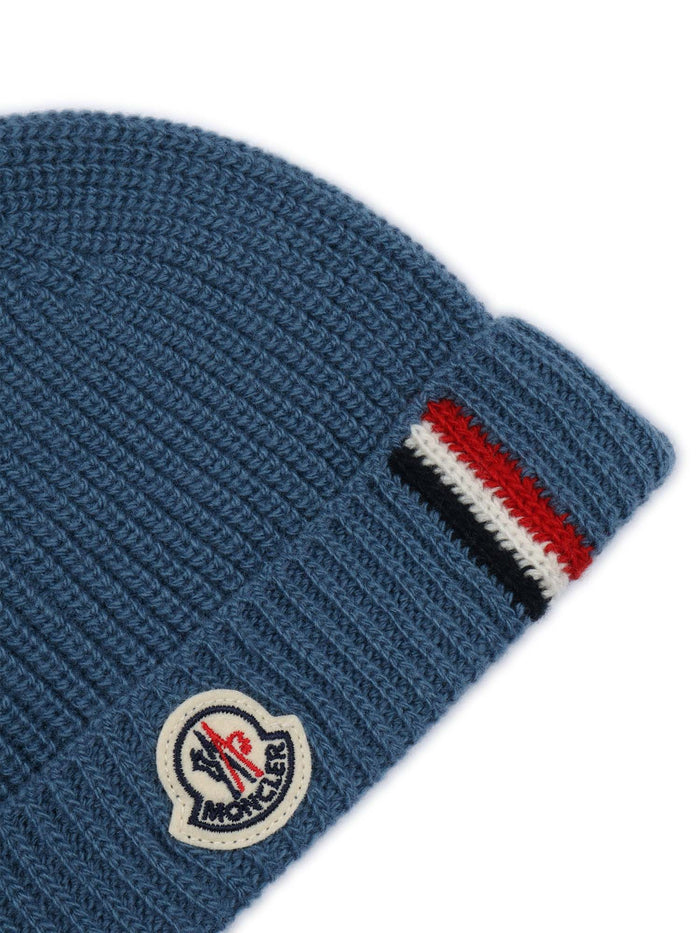 Hat Blue Virgin Wool