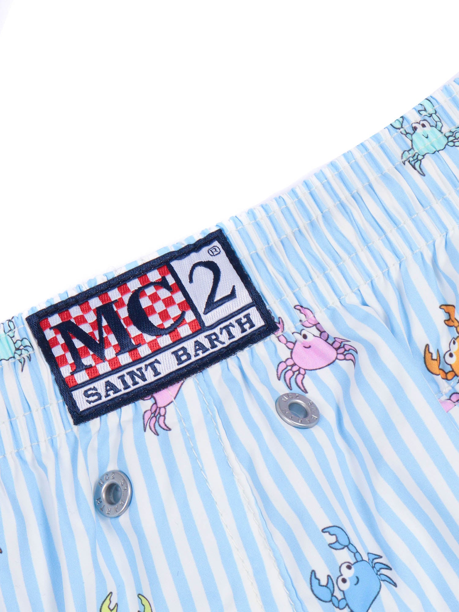 Jean Lighting Stretch-Pinchy Multi Stripes 30 Light Blue Polyester Boxer Mare Bimbo