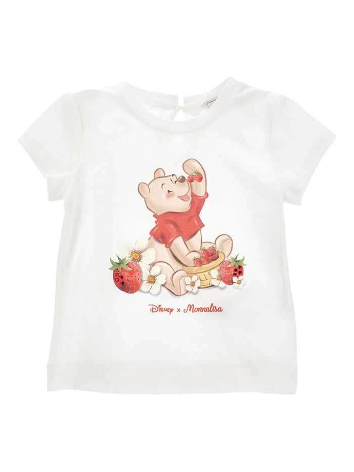 T-Shirt Bear White Cotton |