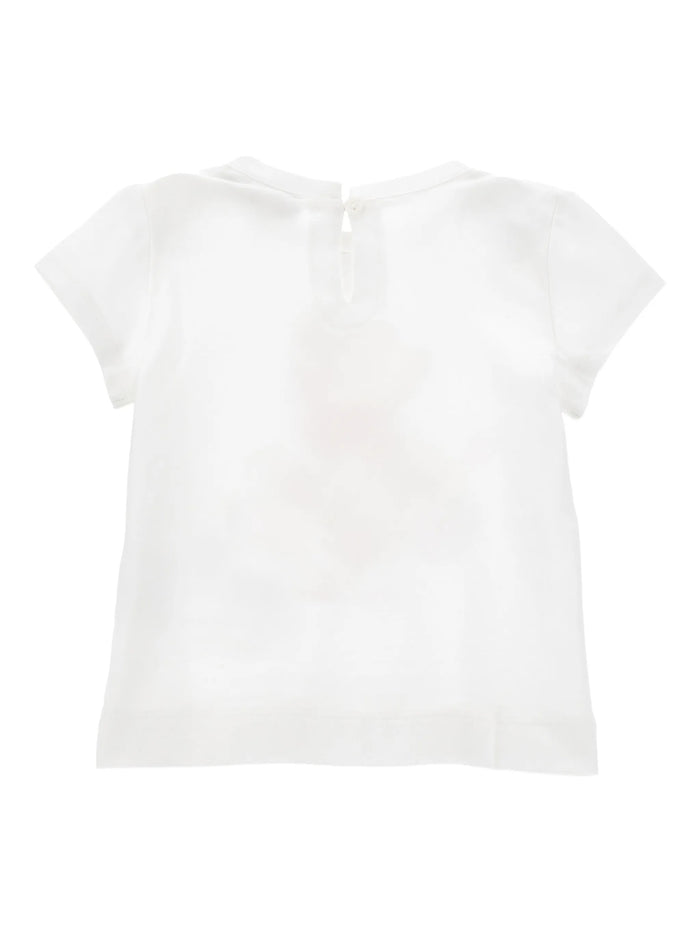 T-Shirt Bear White Cotton |