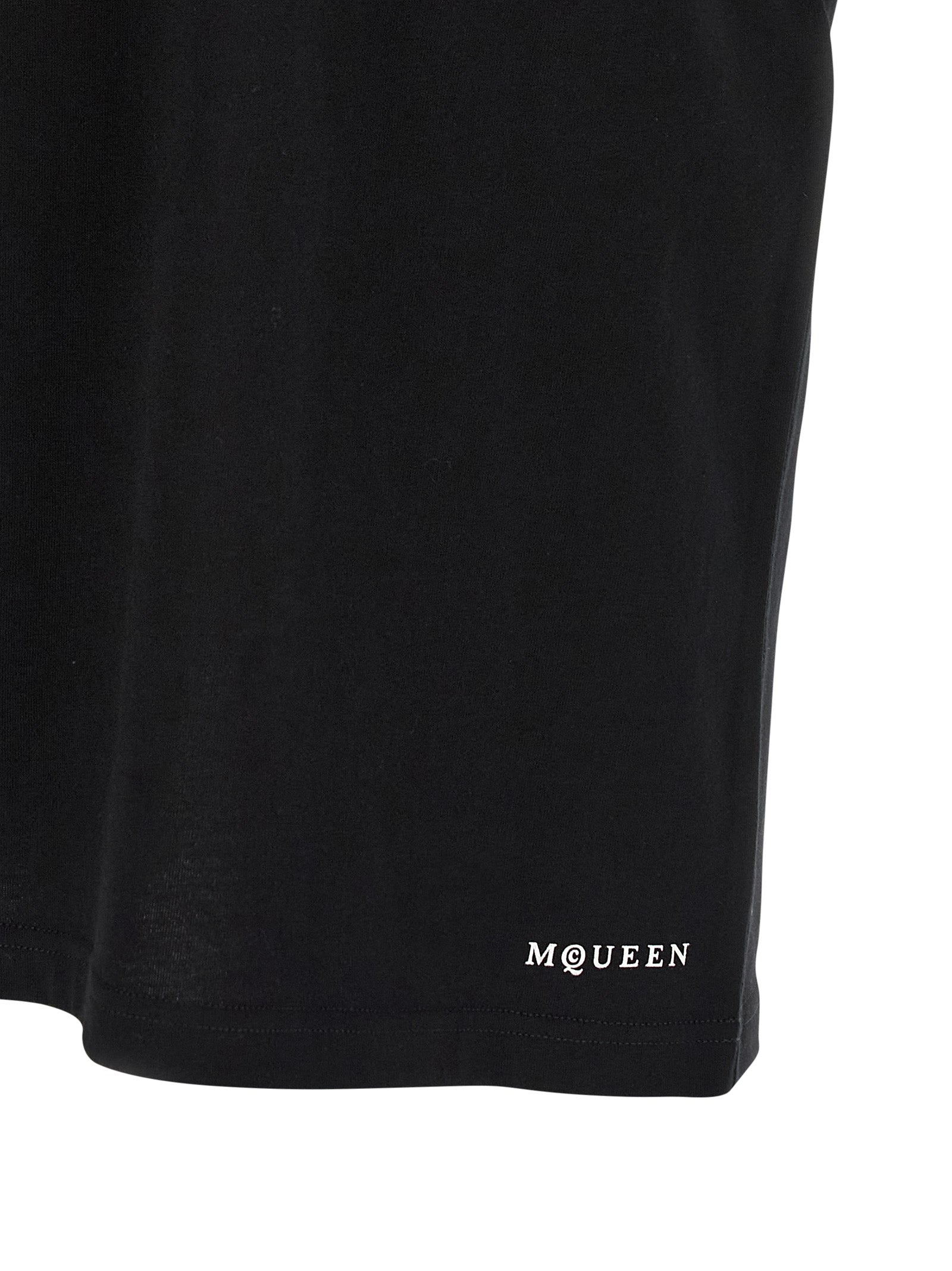 Skull T-shirt White/black Cotton