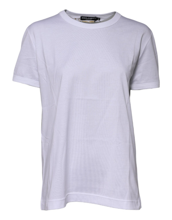 Dolce & Gabbana 100% Cotton t-shirt in white