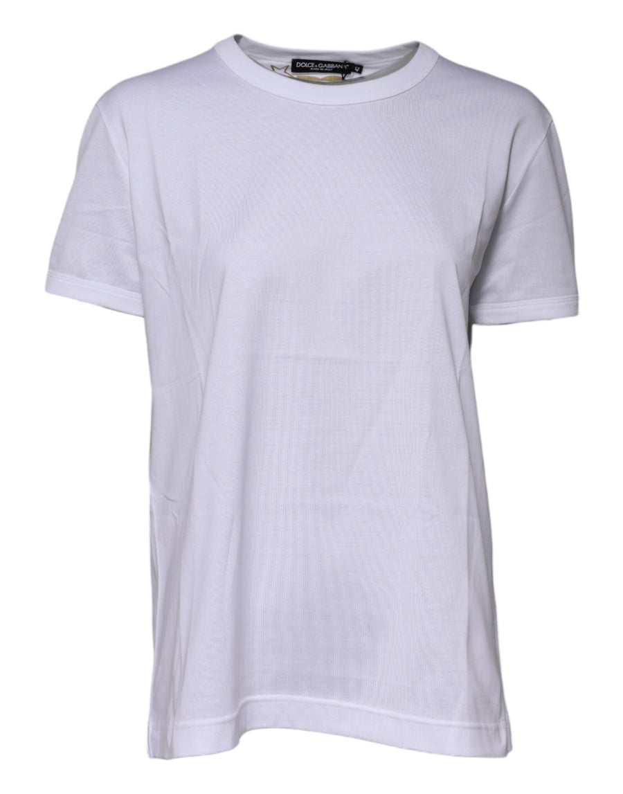 Dolce & Gabbana 100% Cotton t-shirt in white
