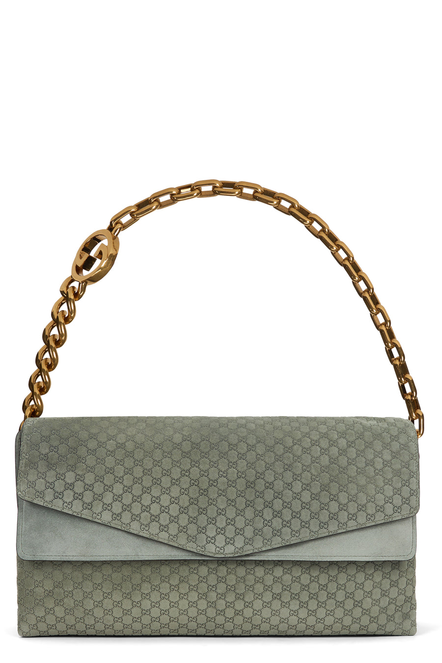 Shoulder Bag Light Blue Calfskin Calf Skin Handbags
