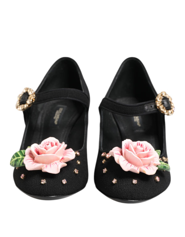 Dolce & Gabbana 68% Wool heel in black