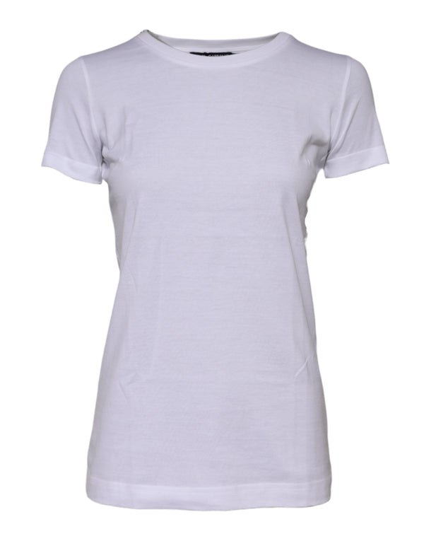 Dolce & Gabbana 100% Cotton t-shirt in white