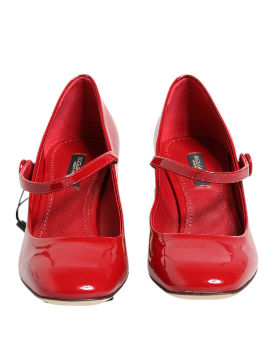 Dolce & Gabbana 100% Leather pump in red