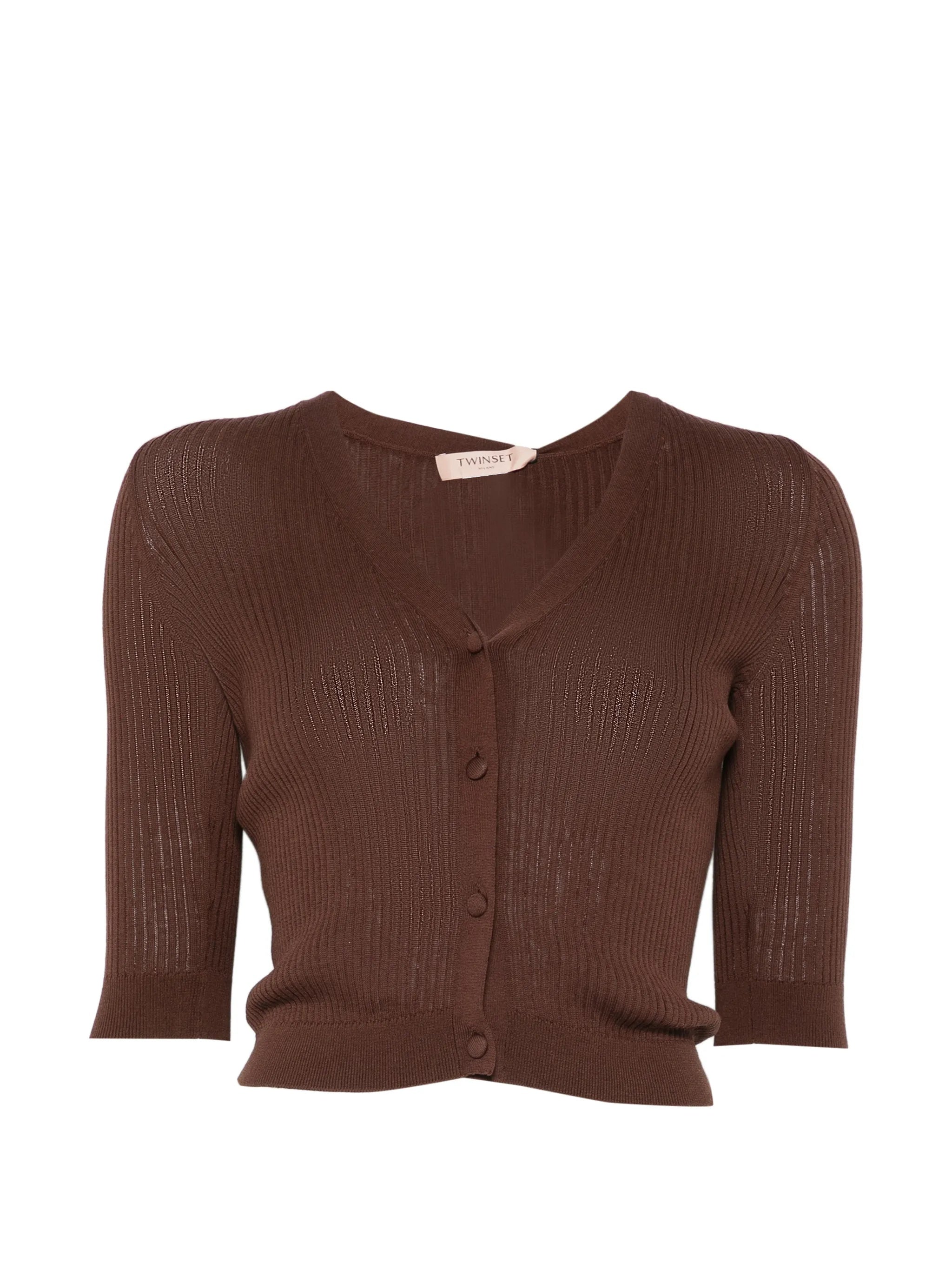 Cardigan Brown Maglia