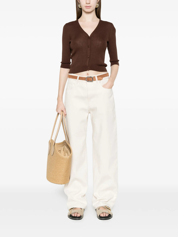 Cardigan Brown Maglia