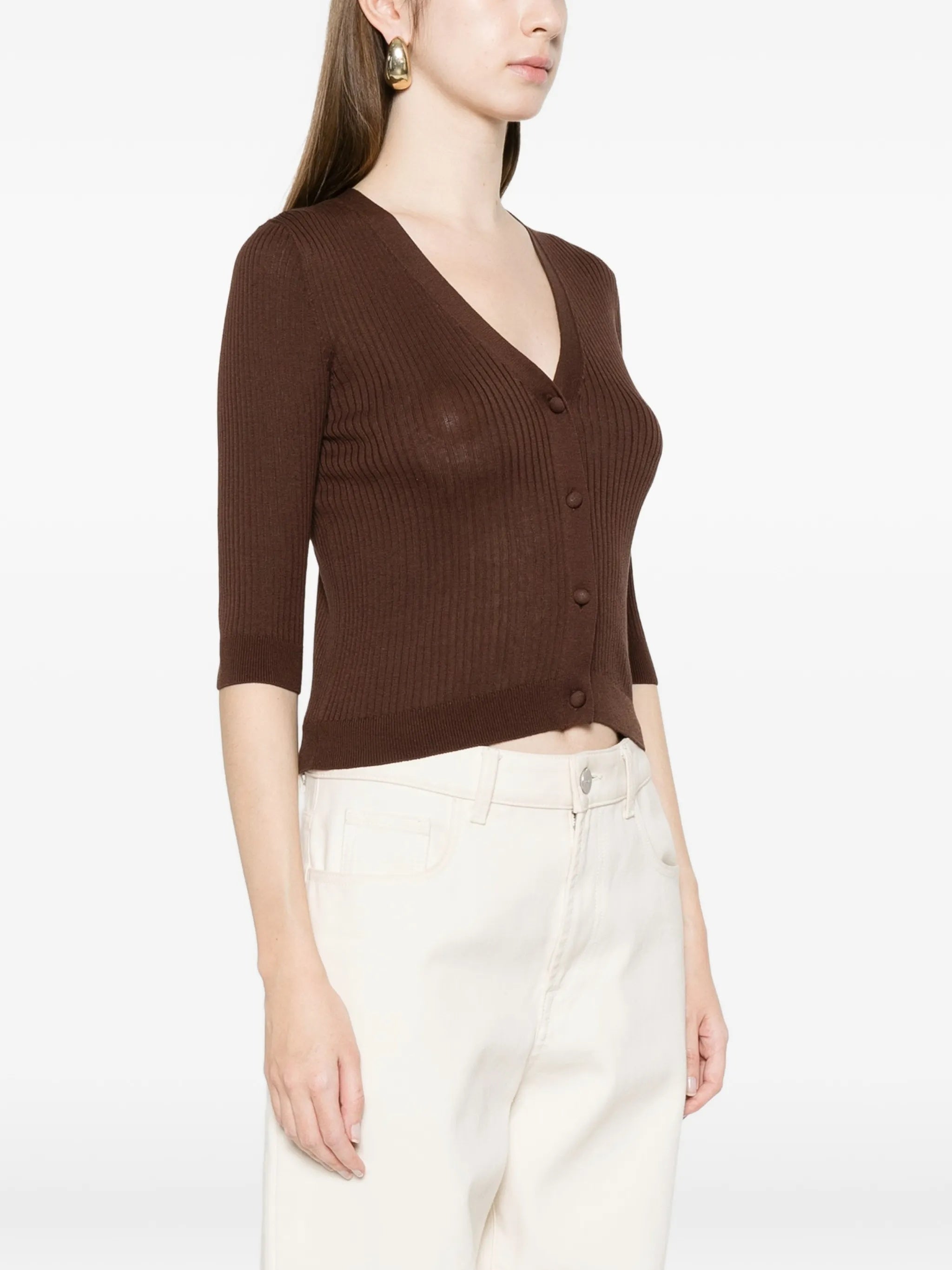 Cardigan Brown Maglia