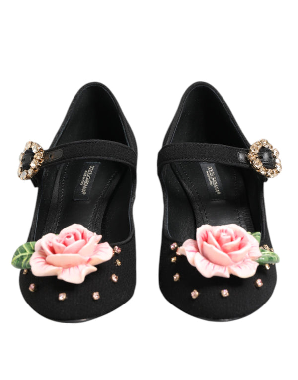 Dolce & Gabbana 68% Wool heel in black