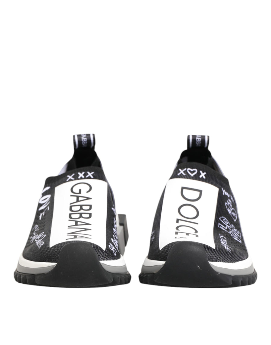 Dolce & Gabbana 70% Polyester 15% Nylon 15% Elastane sneaker in black