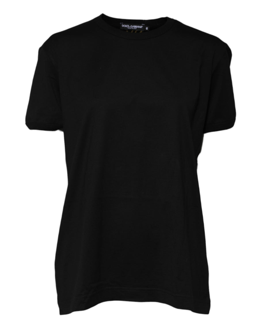 Dolce & Gabbana 100% Cotton t-shirt in black