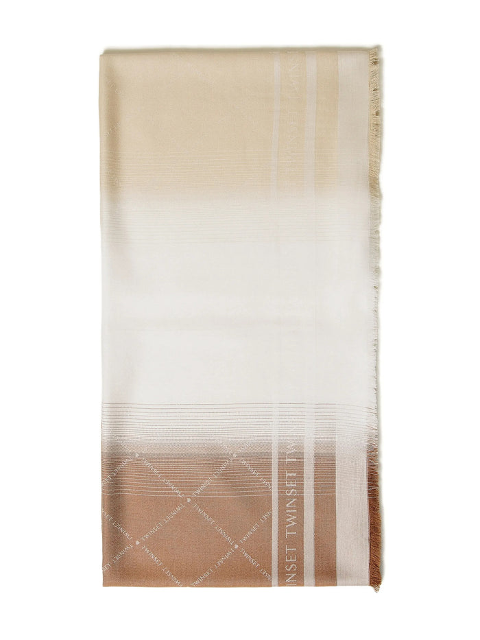 Kefia Jacq. Bubinga Nude & Neutrals Foulard