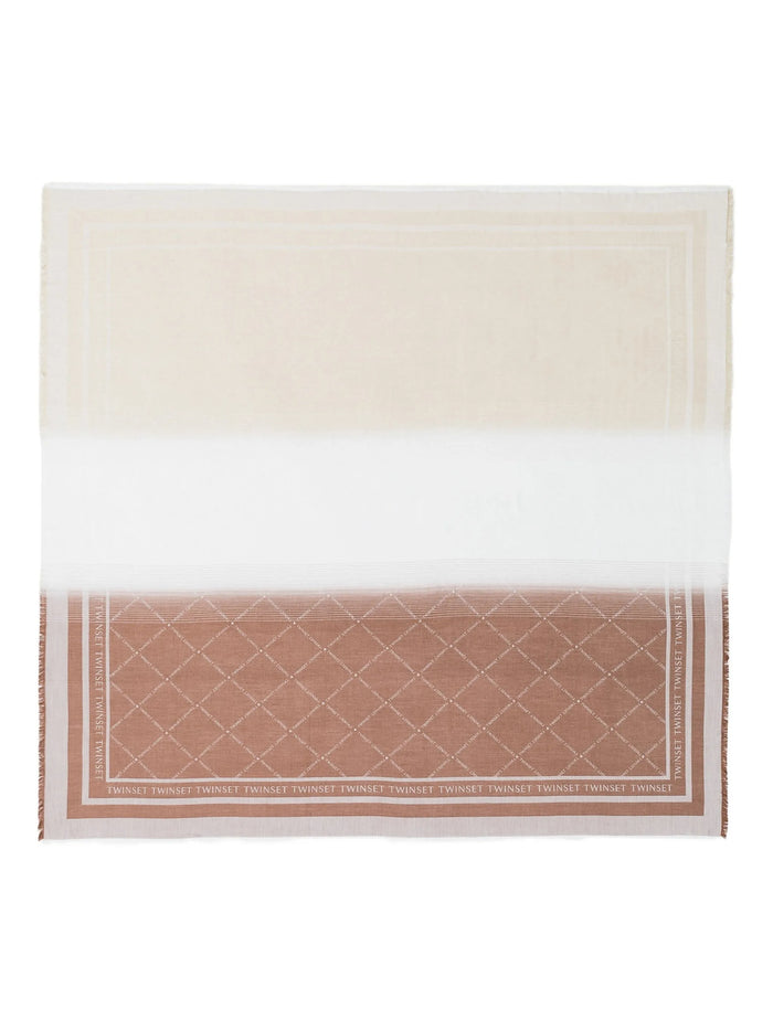 Kefia Jacq. Bubinga Nude & Neutrals Foulard
