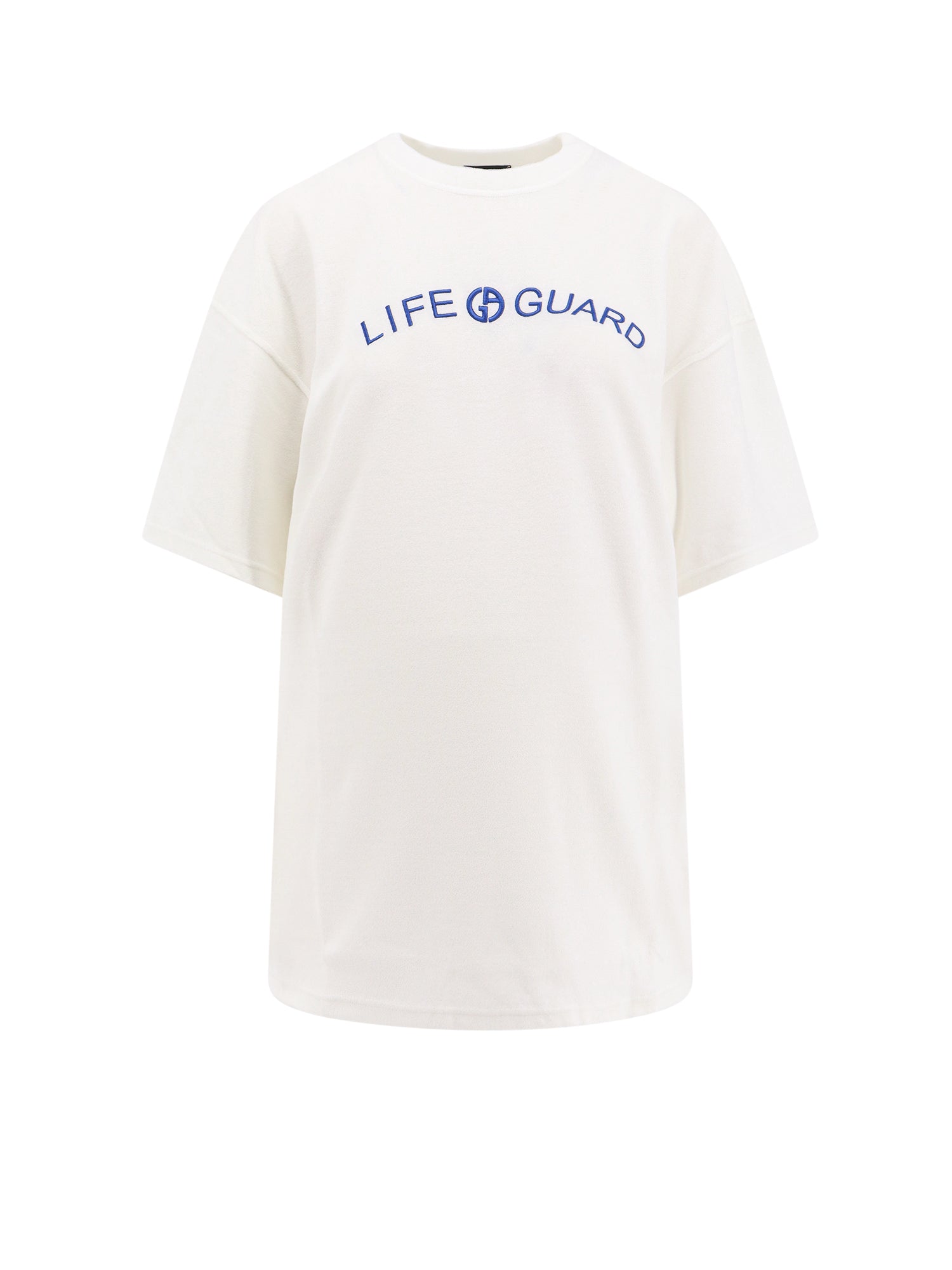 Giorgio Armani T-Shirts And Polos White Cotone Seta