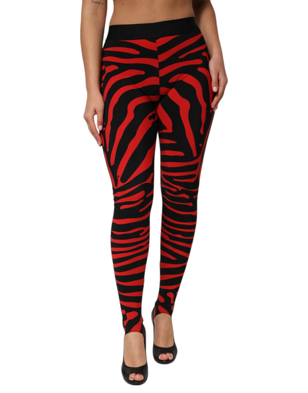 Dolce & Gabbana 71% Nylon 29% Elastane leggings in black