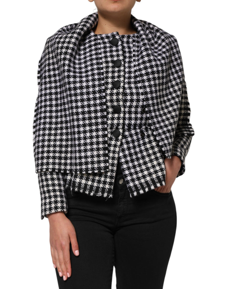 Dolce & Gabbana 99% Virgin Wool 1% Nylon; Lining: 94% Silk 6% Elastane jacket in black