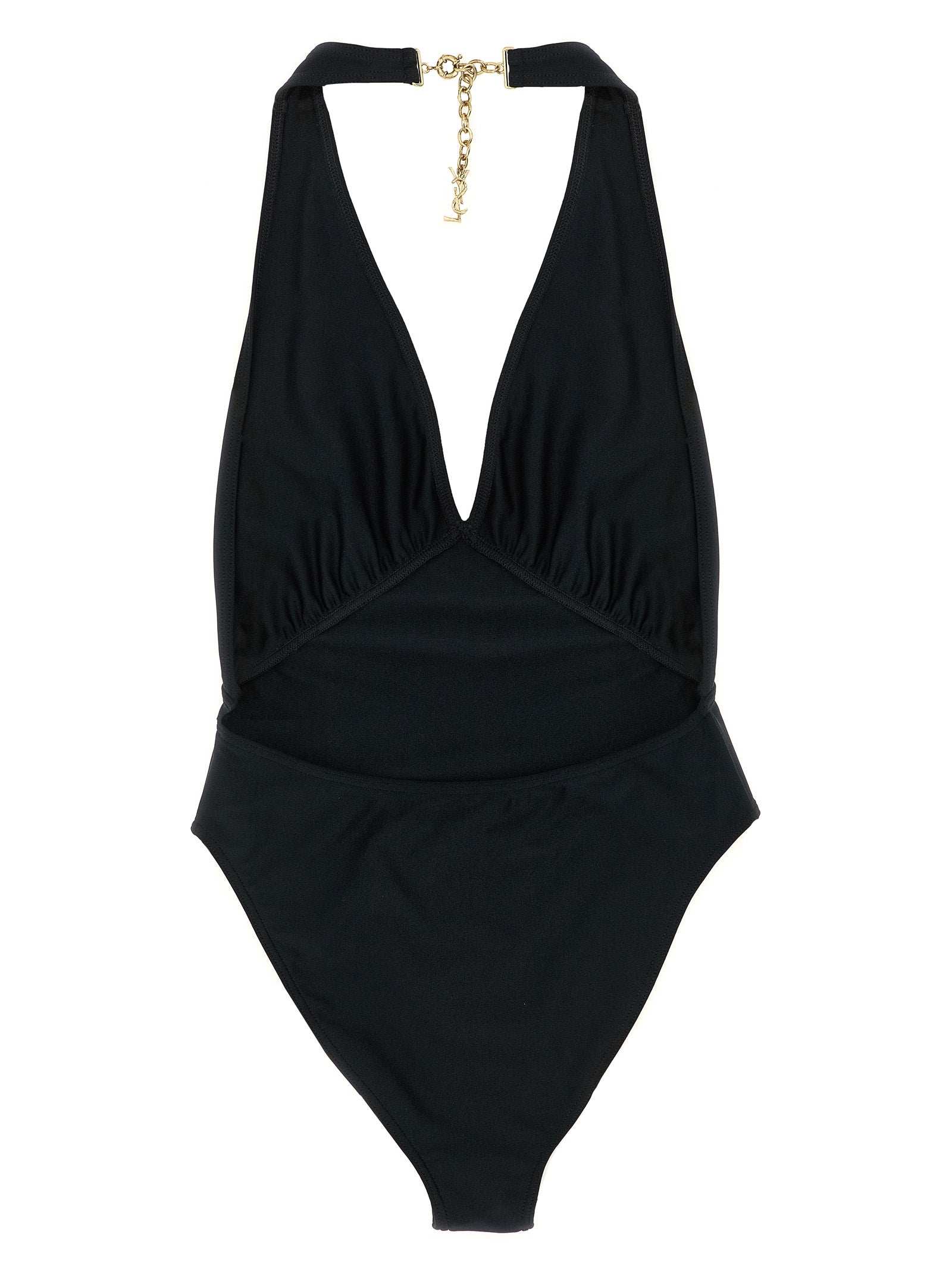 Cassandre One-Piece Swimsuit Black Polyamide Beachwear