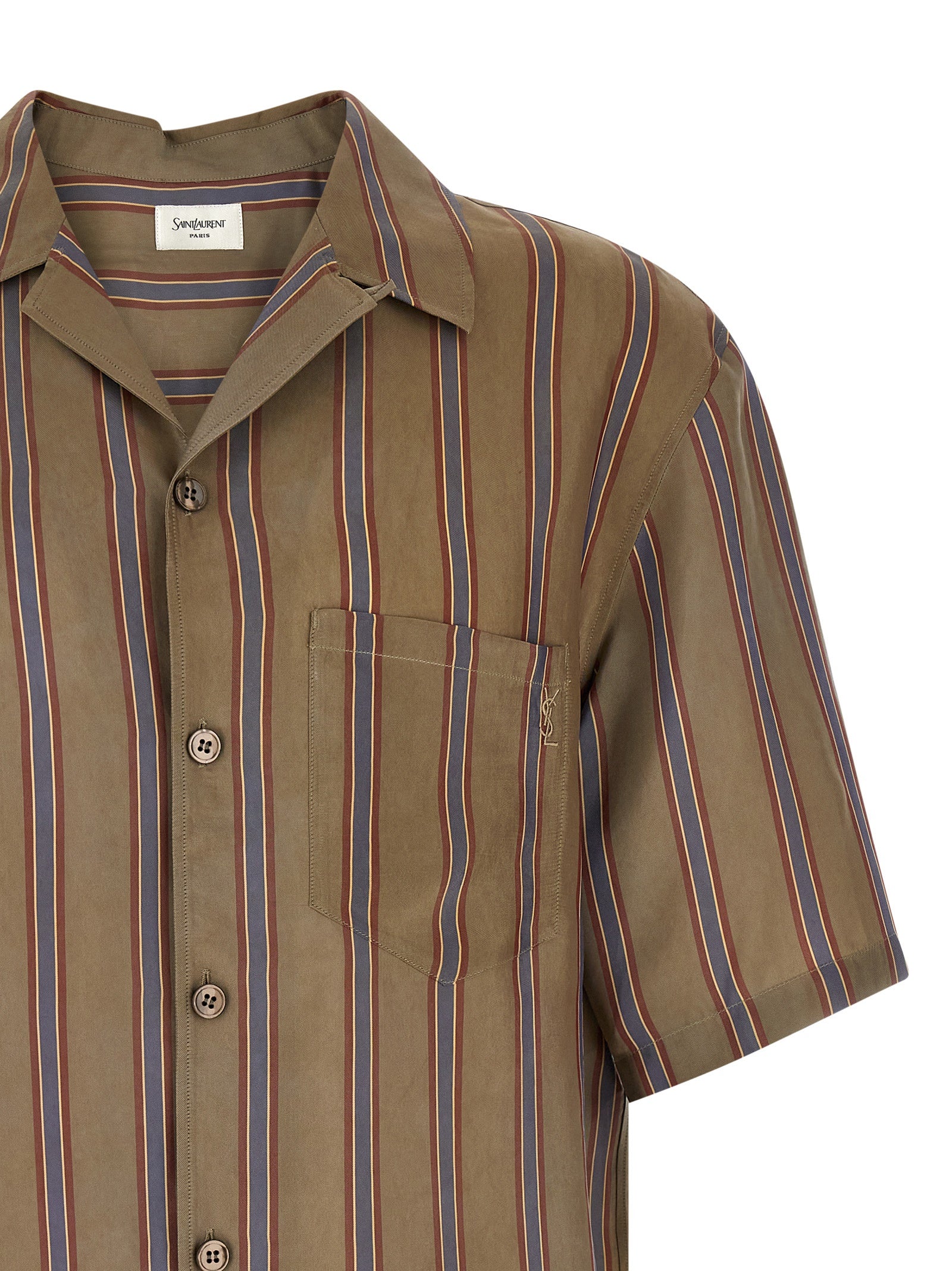 Cassandre striped shirt Multicolor Cupro Shirt, Blouse