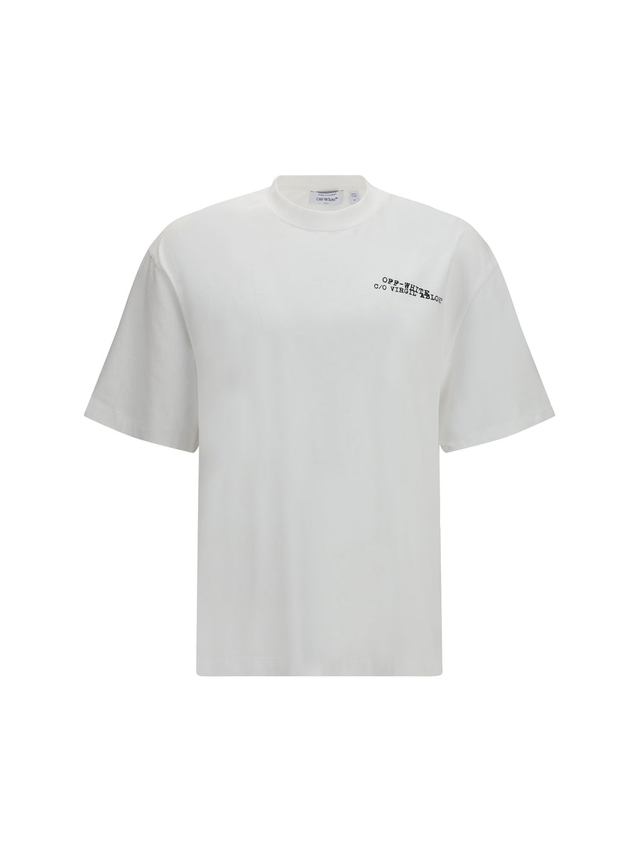 T-Shirt Type Arrow Skate White Cotton T-shirts