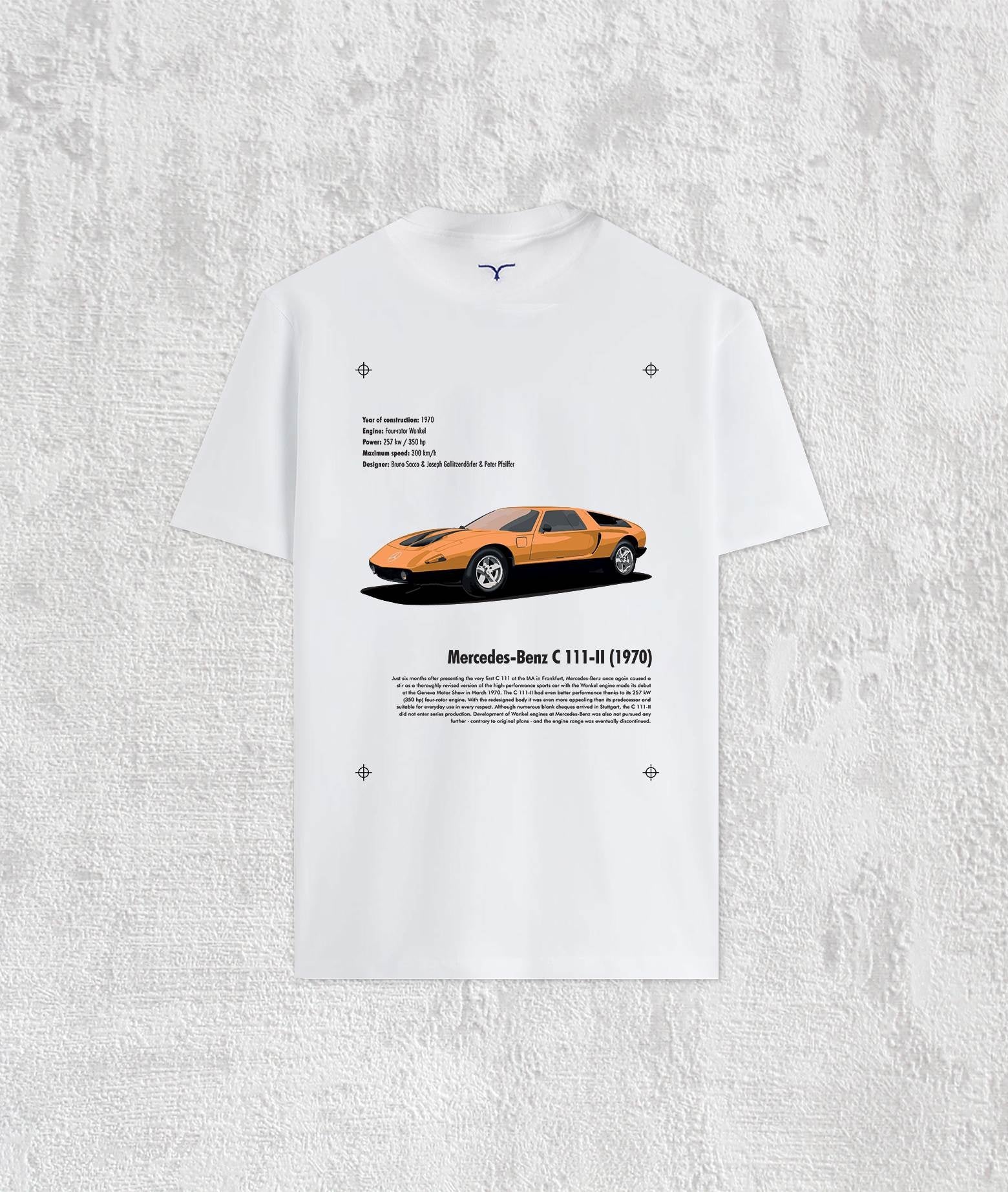 The Automotive Gallery - 05. Mercedes C111 Ii White
