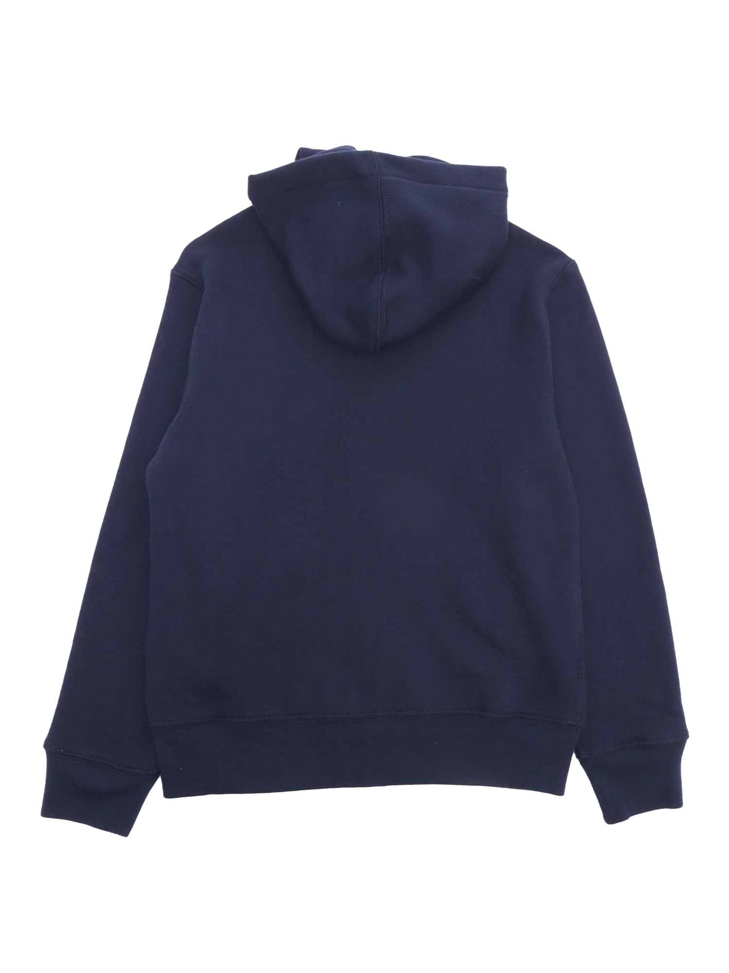 FZ HOOD-TOPS-KNIT Blue Cotton Polyester Sweatshirt