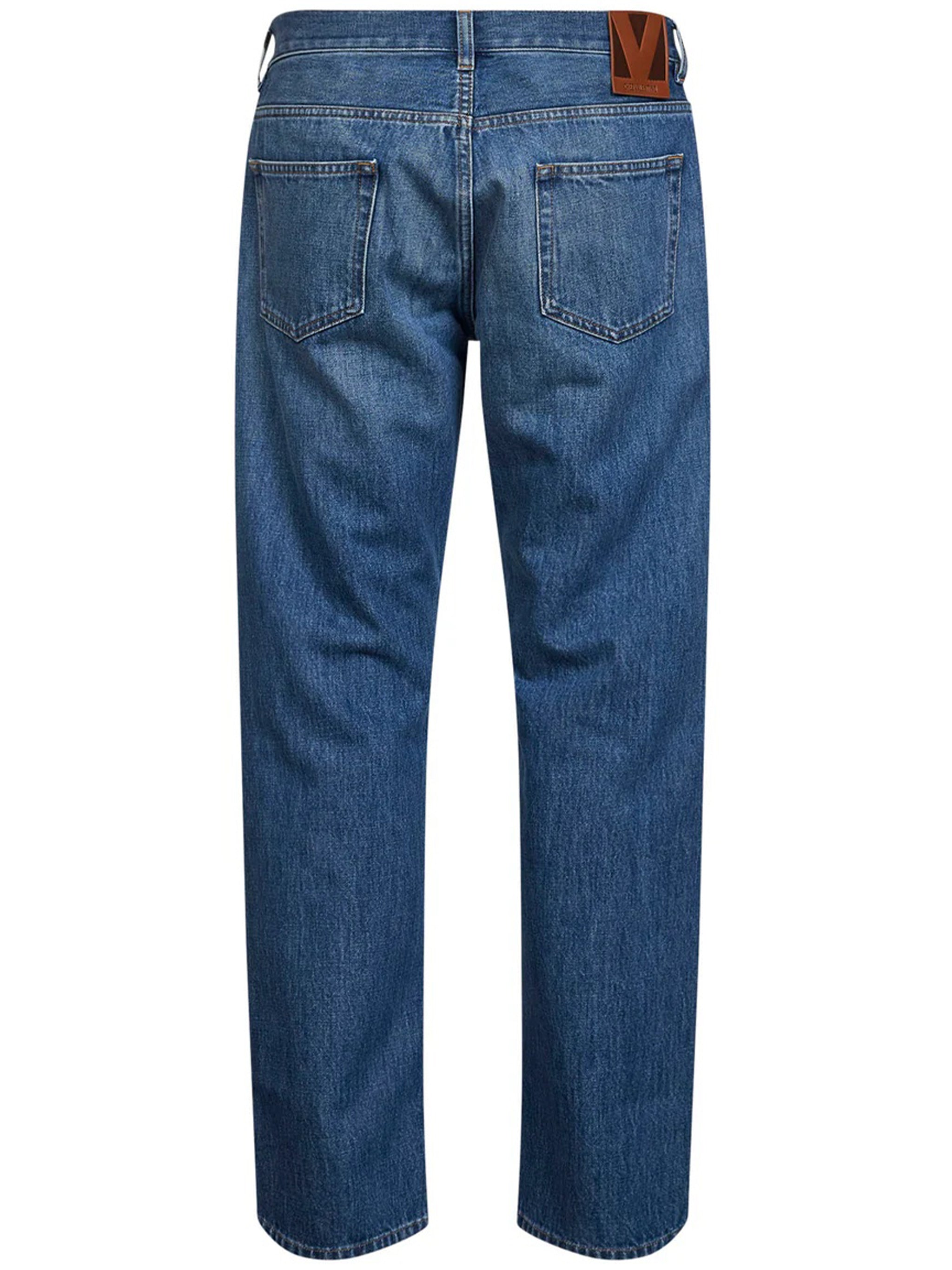 Denim 5 Tasche Blue Pantaloni
