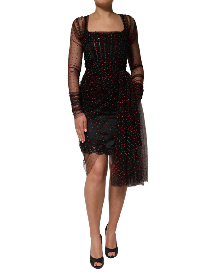 Dolce & Gabbana Silk dress in black