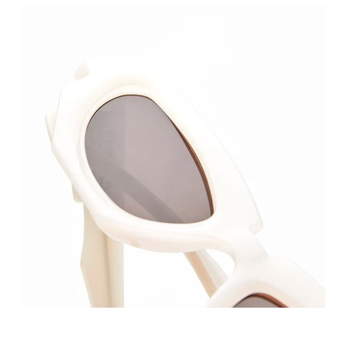 Maske F5 WH Bianco Acetate Occhiali Sole