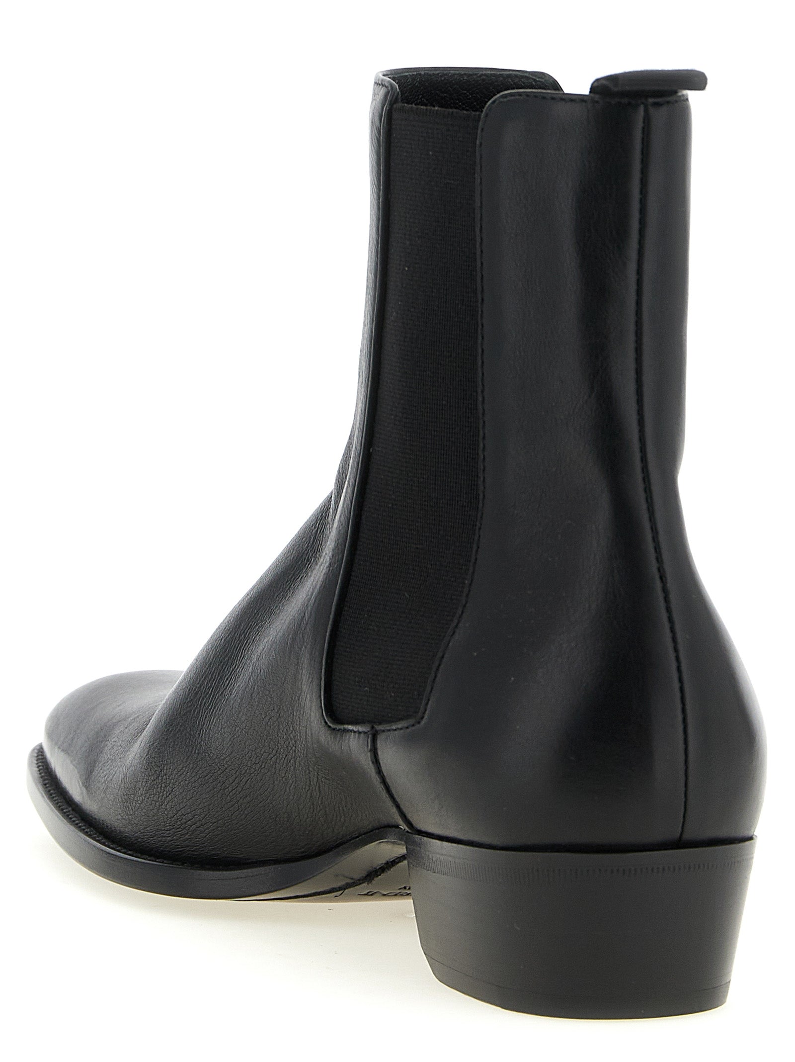 Stanton ankle boots Black Calfskin Leather (bos Taurus) Boots