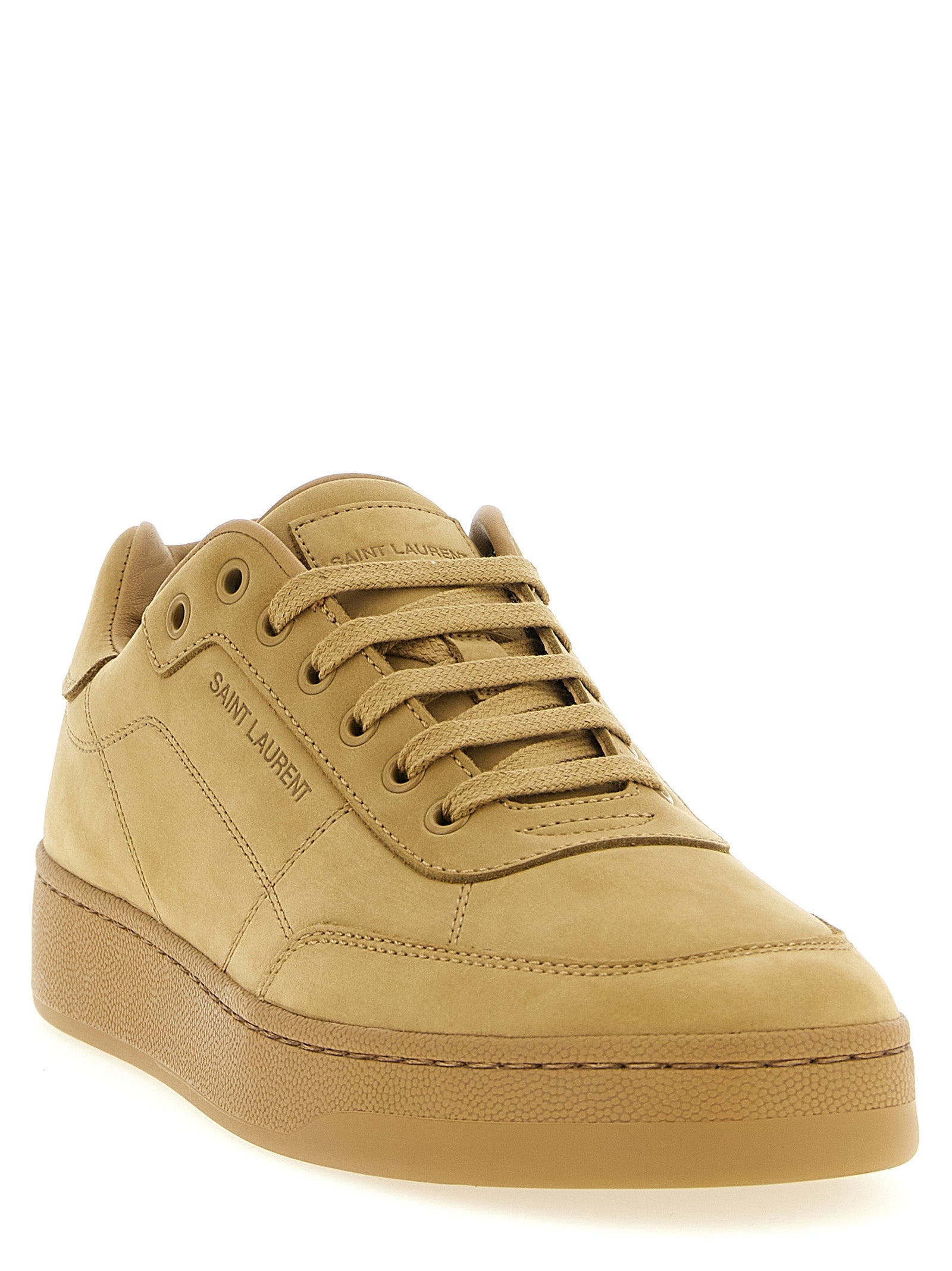 SL-61 sneakers Beige Calfskin Leather (bos Taurus)