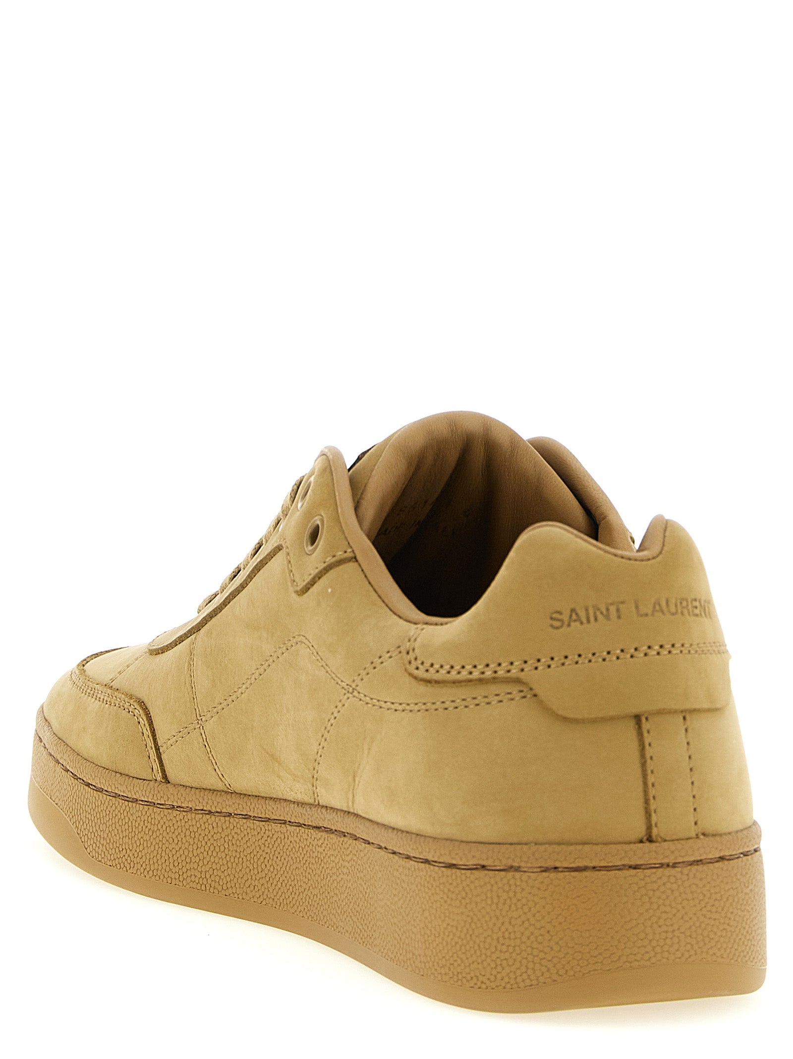 SL-61 sneakers Beige Calfskin Leather (bos Taurus)