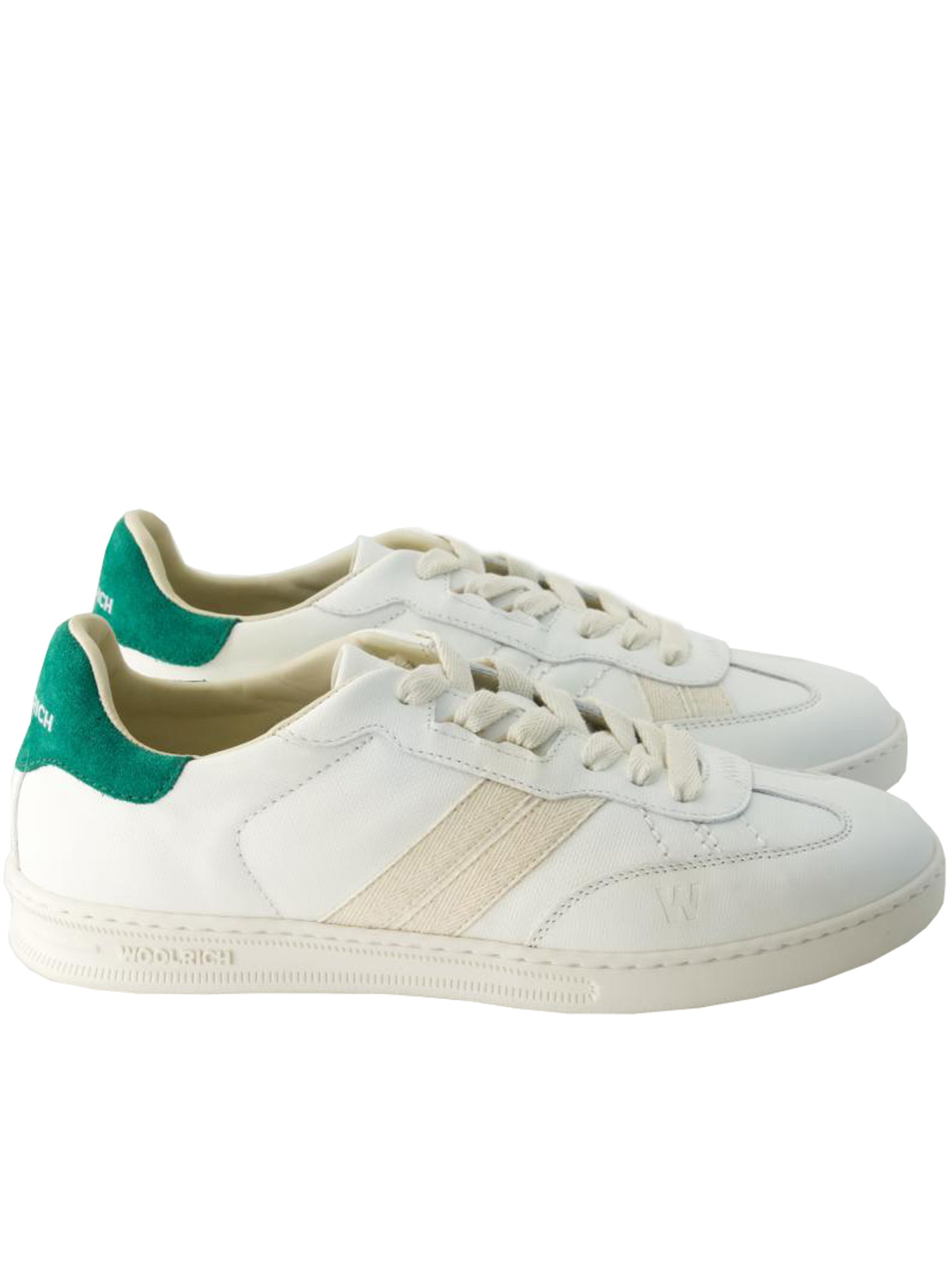 Double U.t Man Calf Saffiano White Leather | Calzature