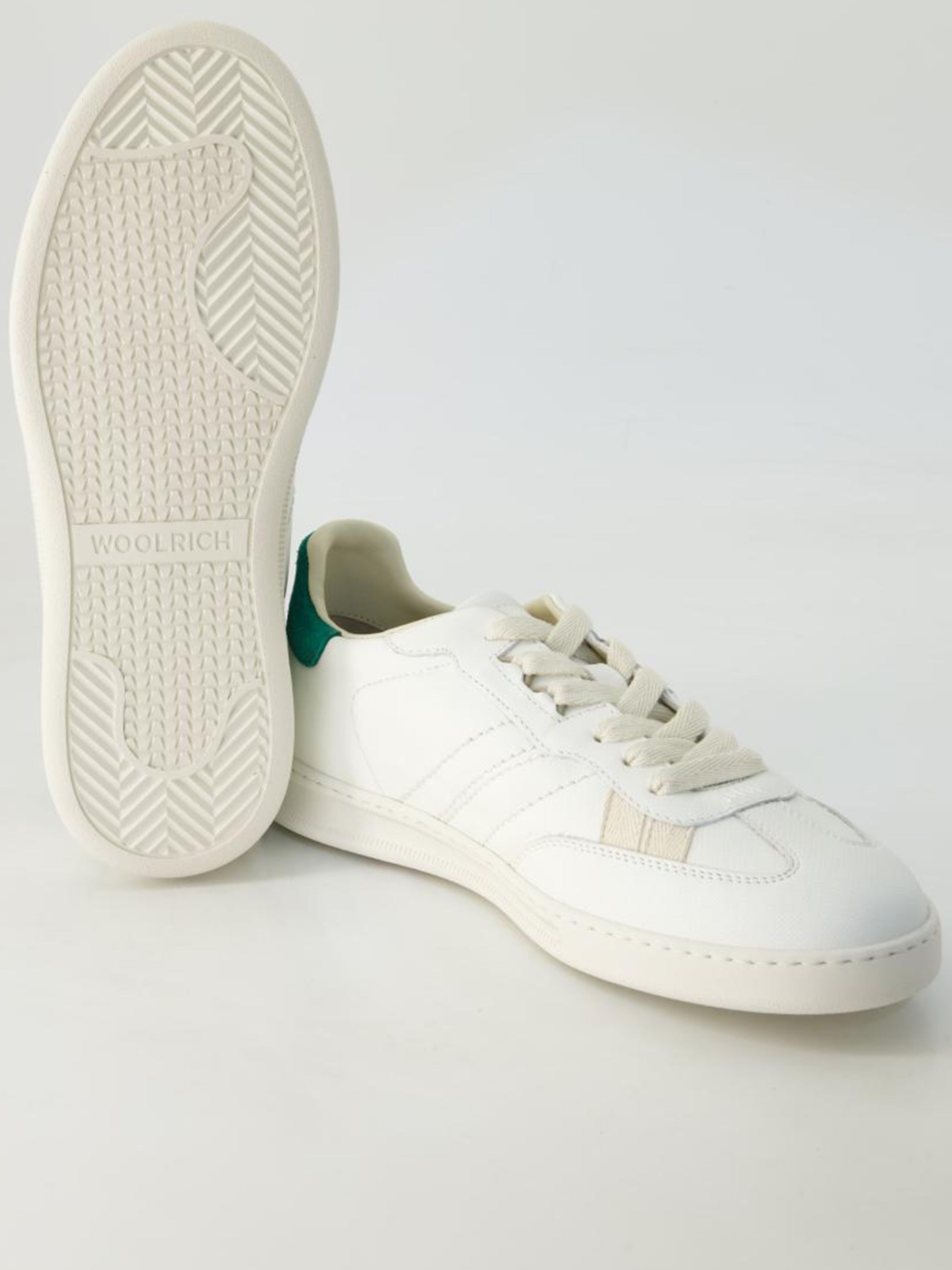 Double U.t Man Calf Saffiano White Leather | Calzature