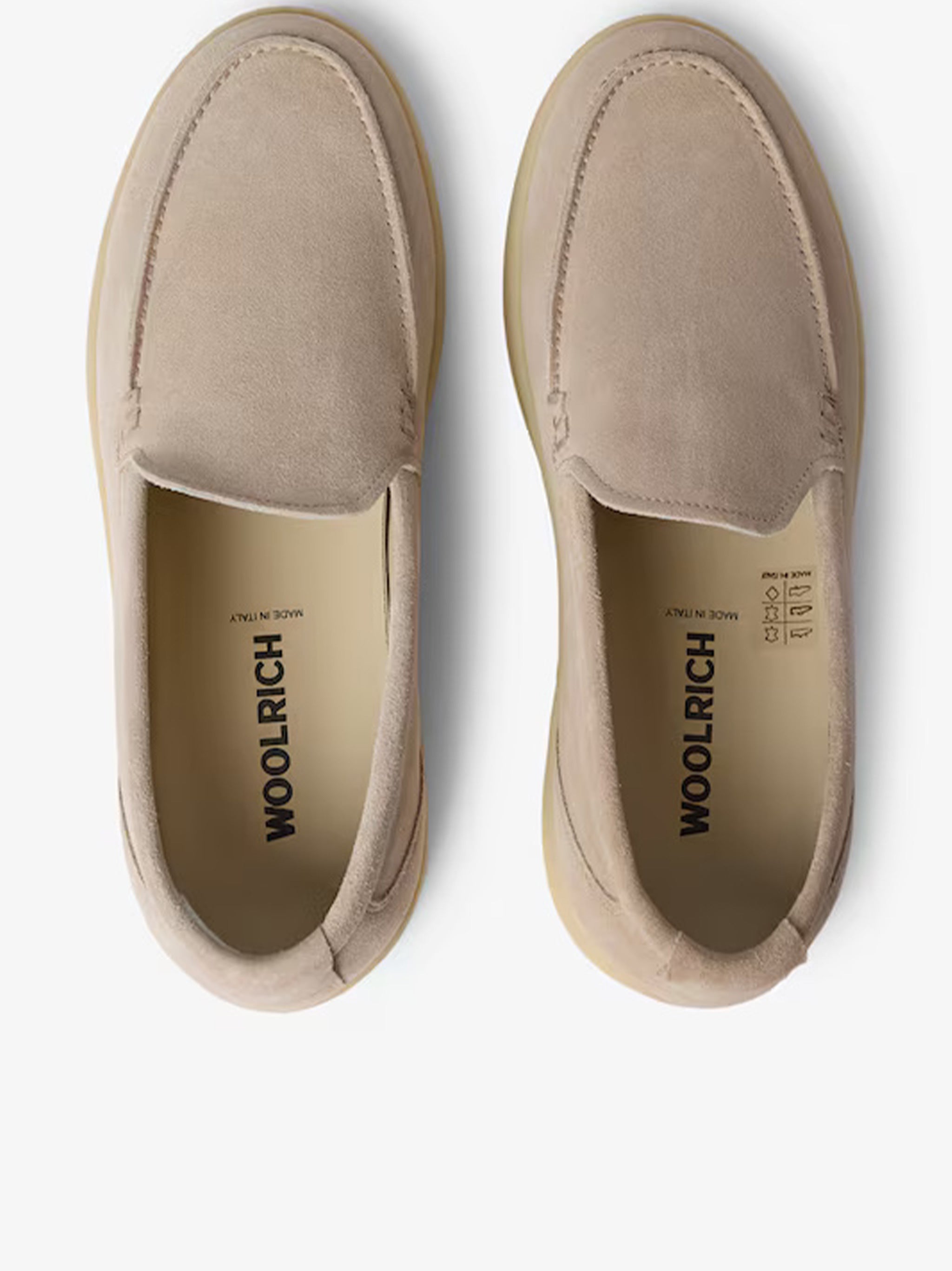 Double U.t Slip-on Man Camoscio Nude & Neutrals Suede | Calzature