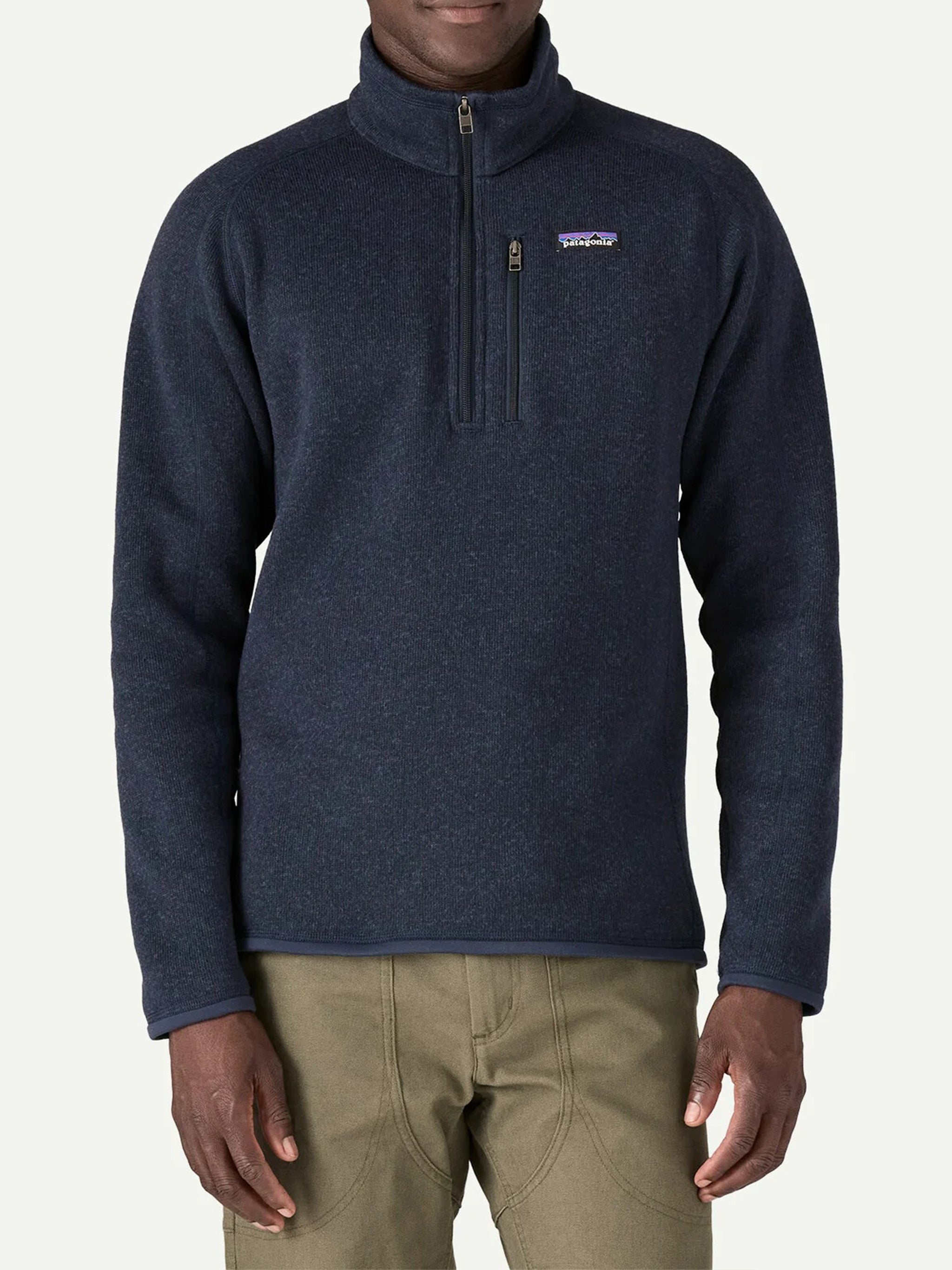 Ms Better Sweatter 1-4 Zip Blue Maglia