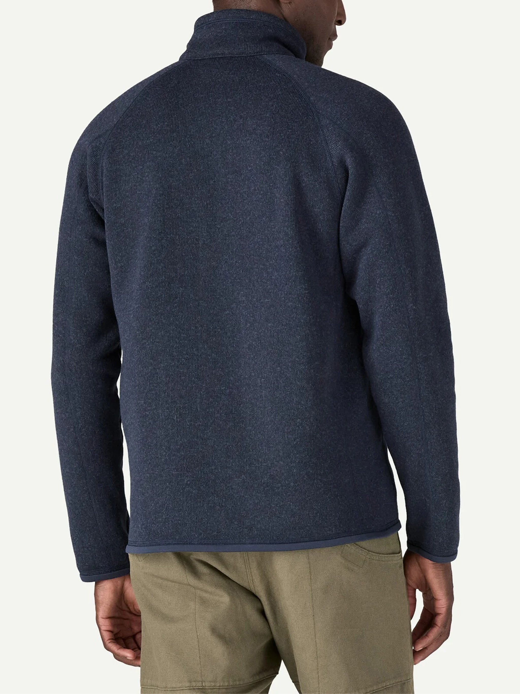 Ms Better Sweatter 1-4 Zip Blue Maglia