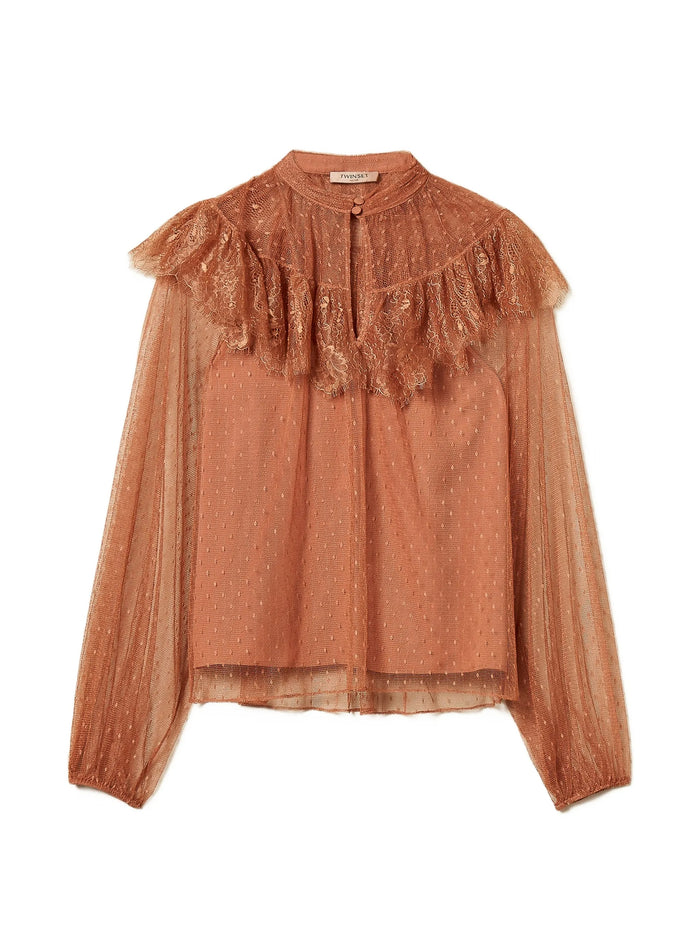 Blusa Brown Top