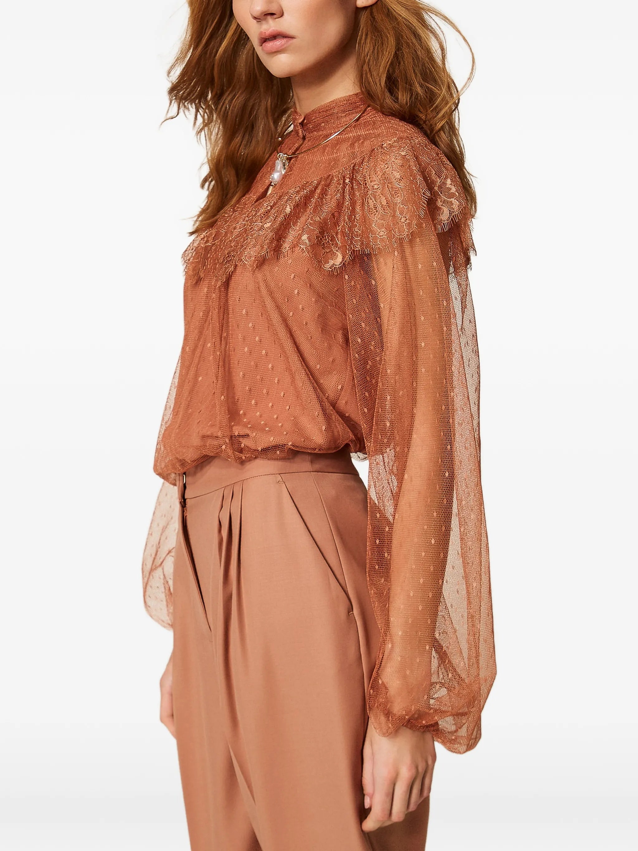 Blusa Brown Top