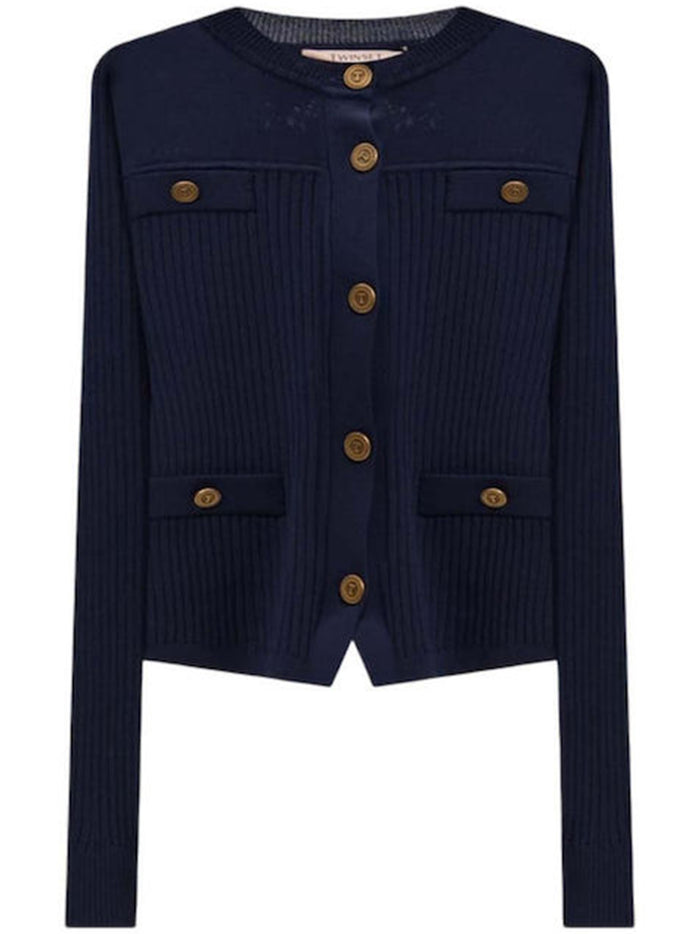Cardigan Blue Vi Pa Maglia