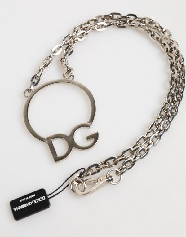 Dolce & Gabbana 95% Real Brass necklace in silver