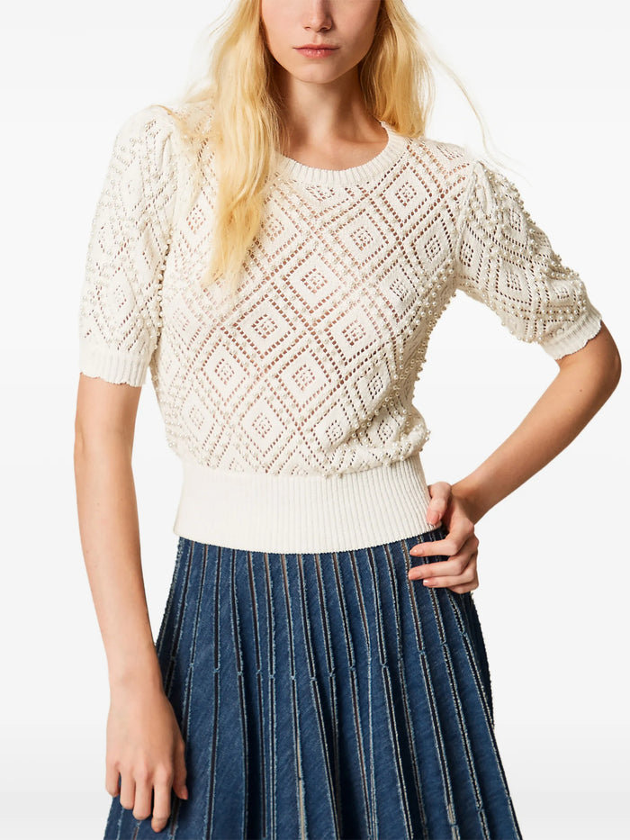 Maglia White Top