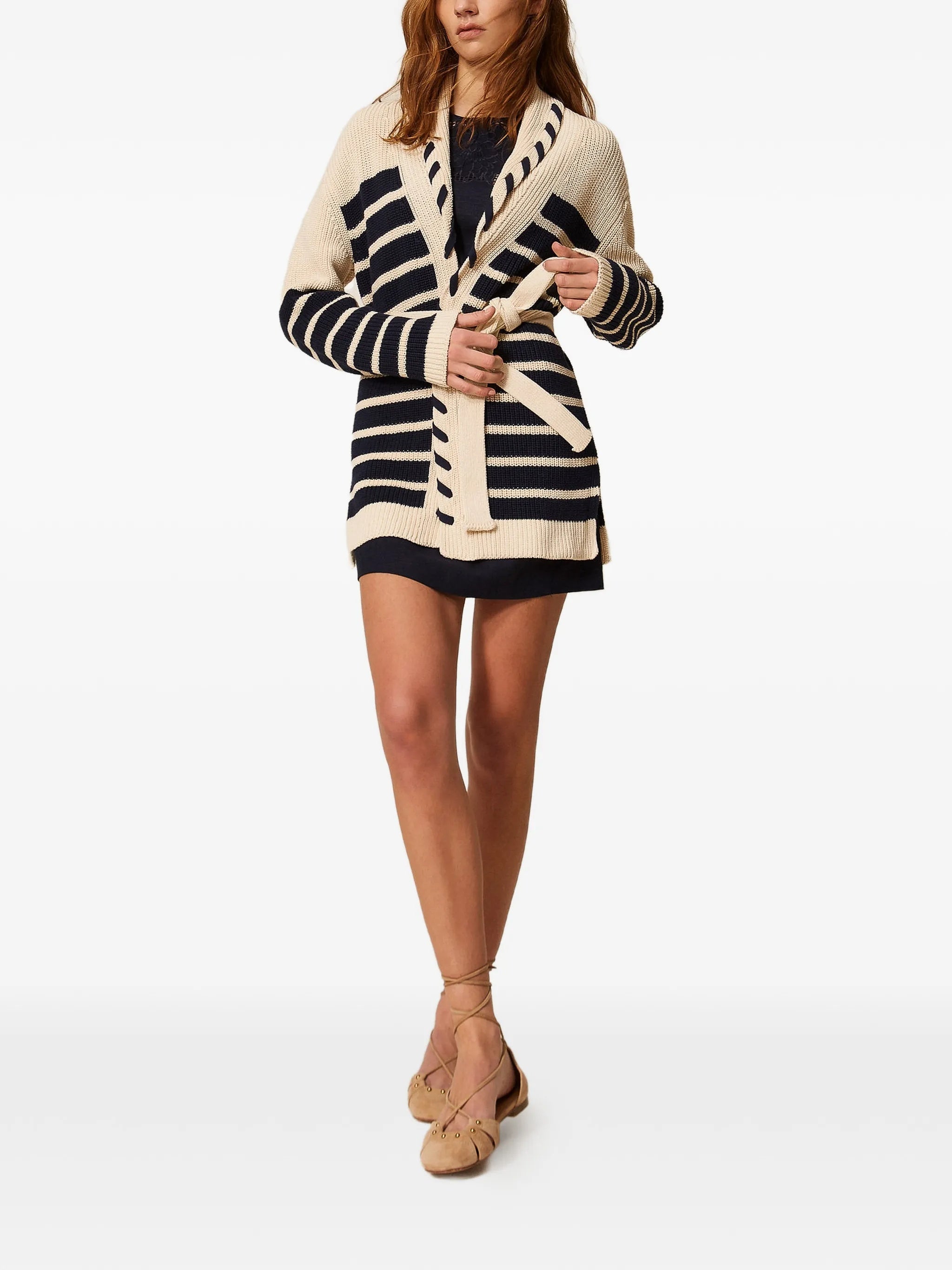 Cardi-coat Nude & Neutrals Maglia