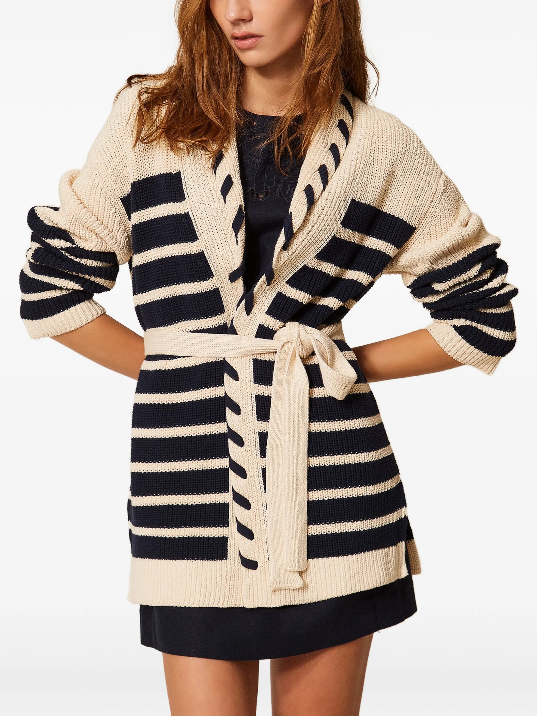Cardi-coat Nude & Neutrals Maglia