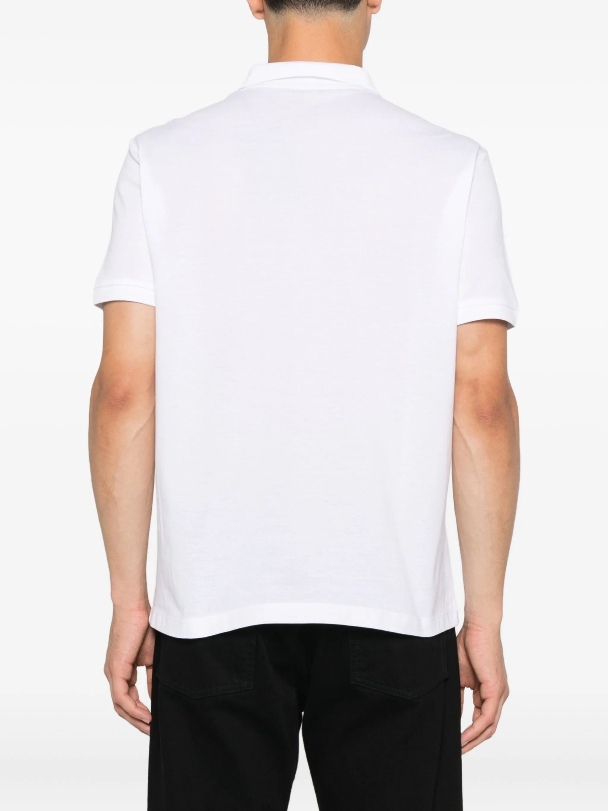 Polo Cotone White